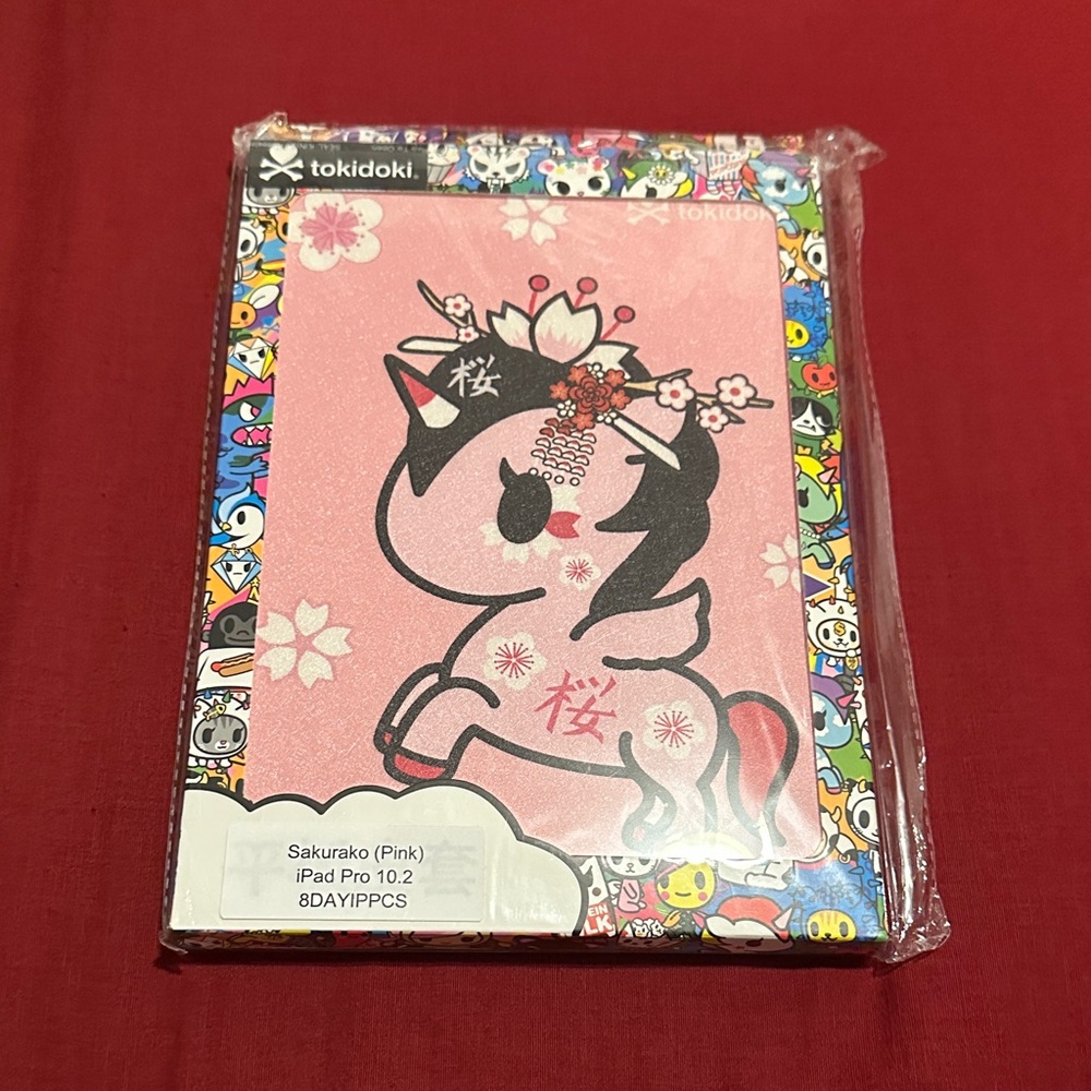 Tokidoki Pink Floral Unicorn iPad Pro Case